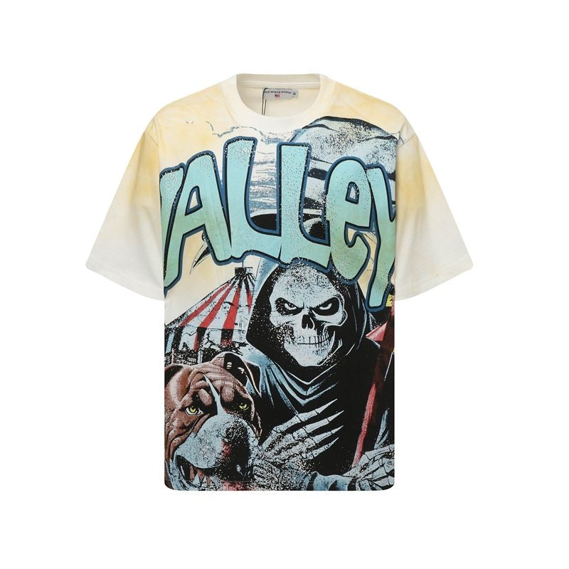 Vale Lives Forever Distressed Rhinestone T-Shirt Collection