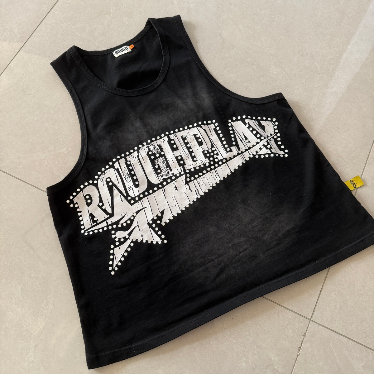 RoughPlay Rhinestone Streetwear T-Shirt