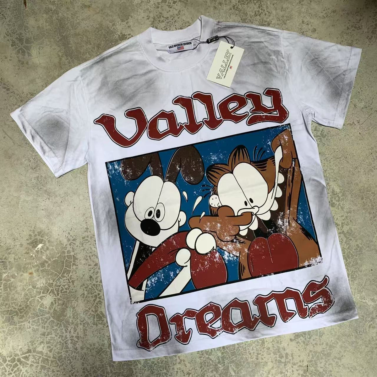 Vale Lives Forever Distressed Rhinestone T-Shirt Collection