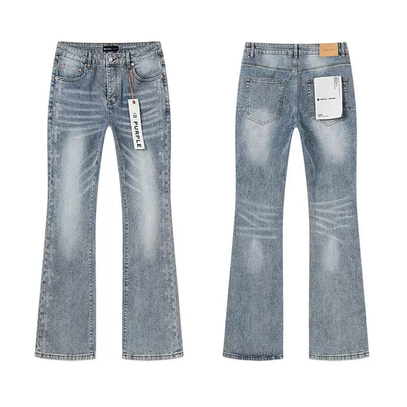 PURPLE Flared Denim Jeans Collection