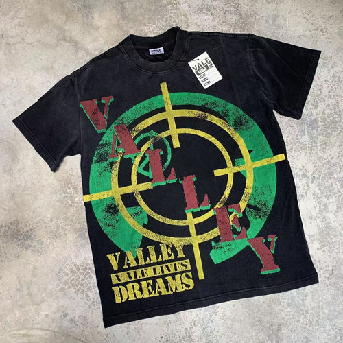 Vale Lives Forever Distressed Rhinestone T-Shirt Collection