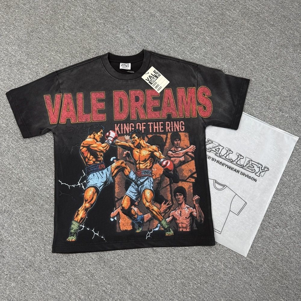 Vale Lives Forever Distressed Rhinestone T-Shirt Collection