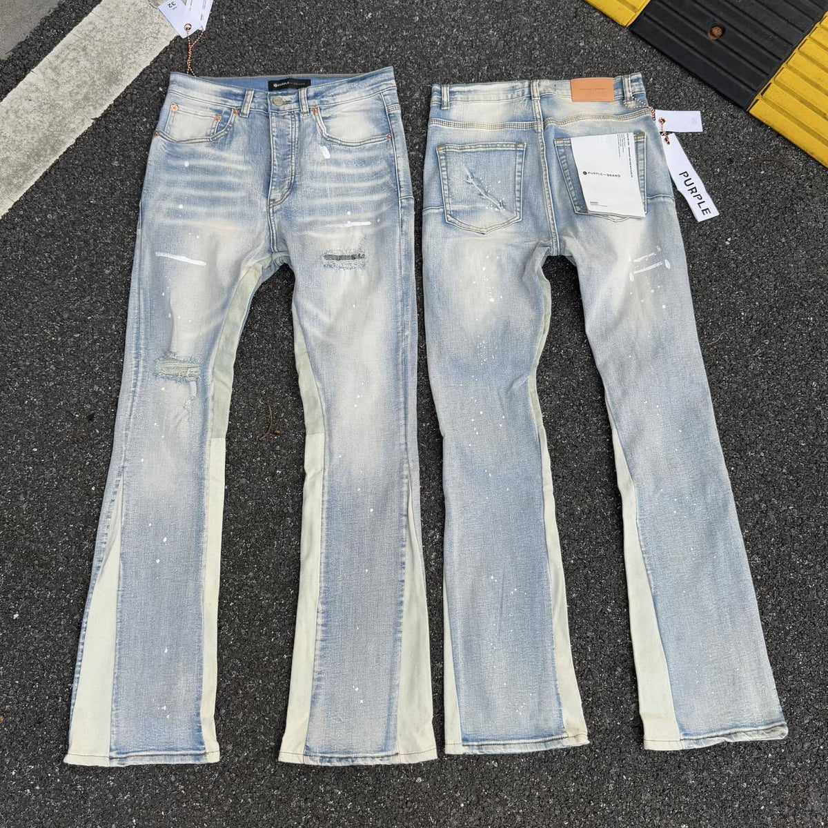 PURPLE Flared Denim Jeans Collection