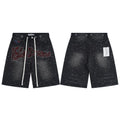 Vale Lives Forever Denim Pants & Shorts