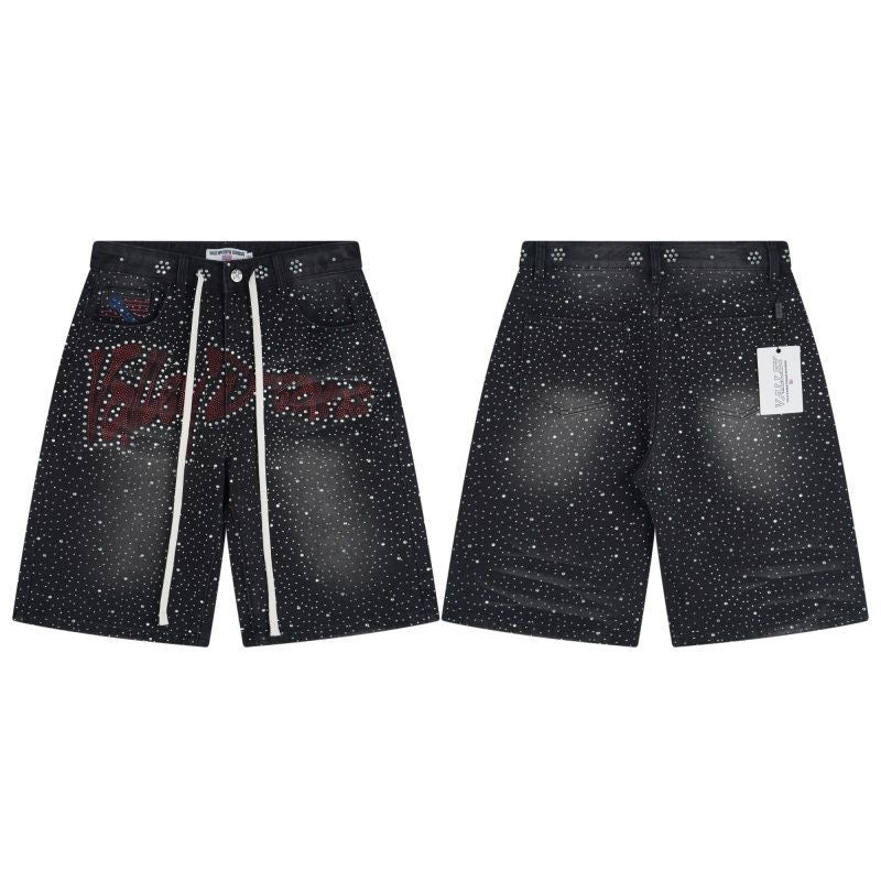 Vale Lives Forever Denim Pants & Shorts