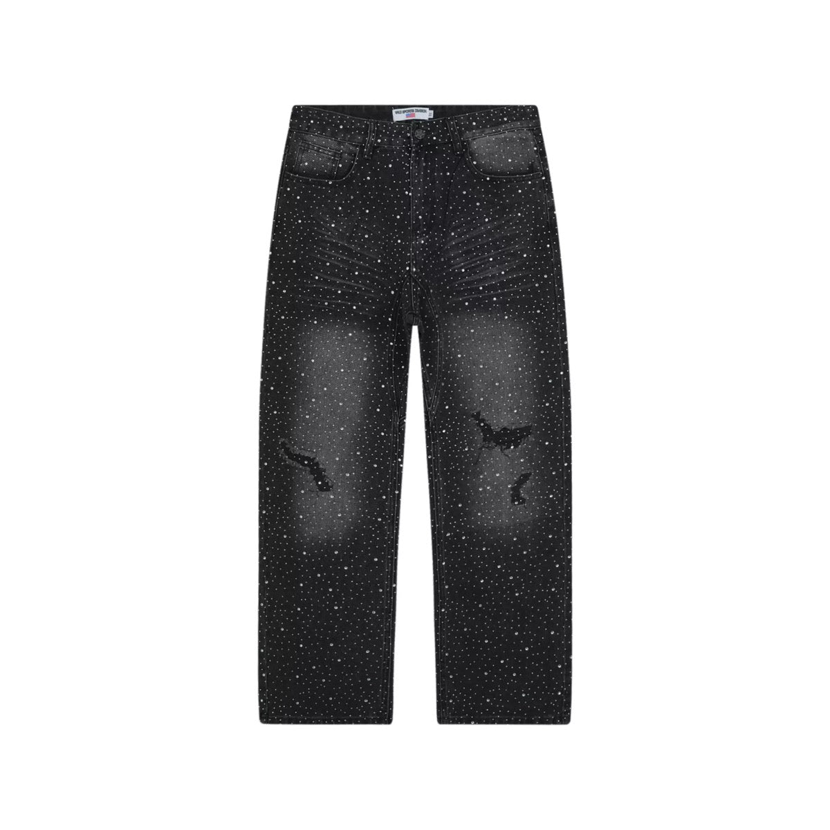 Vale Lives Forever Denim Pants & Shorts