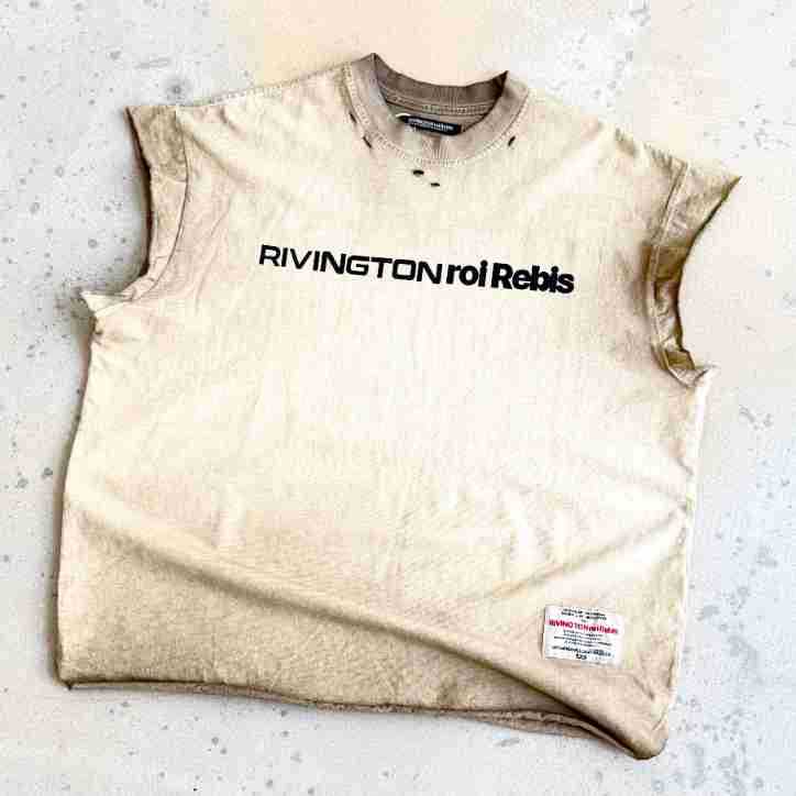 RRR & SAINT Washed Graphic Sleeveless Tee