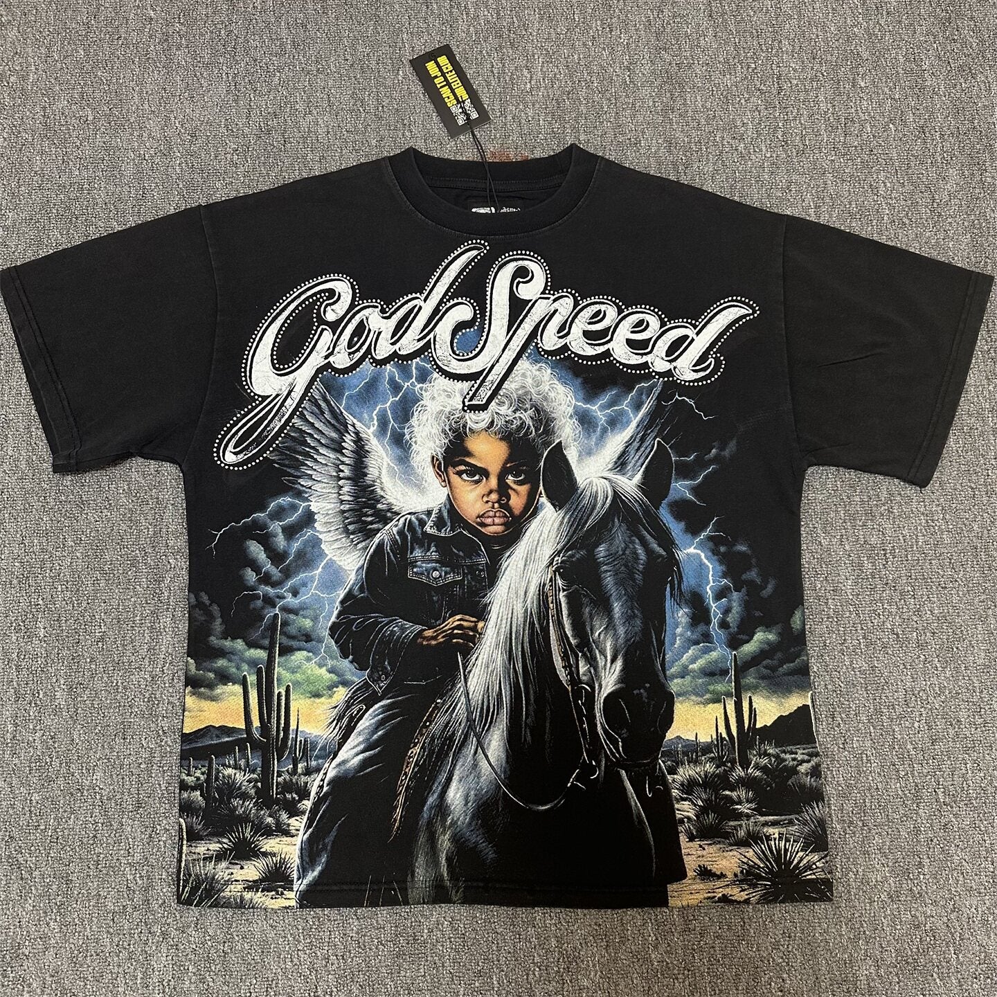 GODSPEED 2026 Rhinestone Graphic T-Shirt Collection