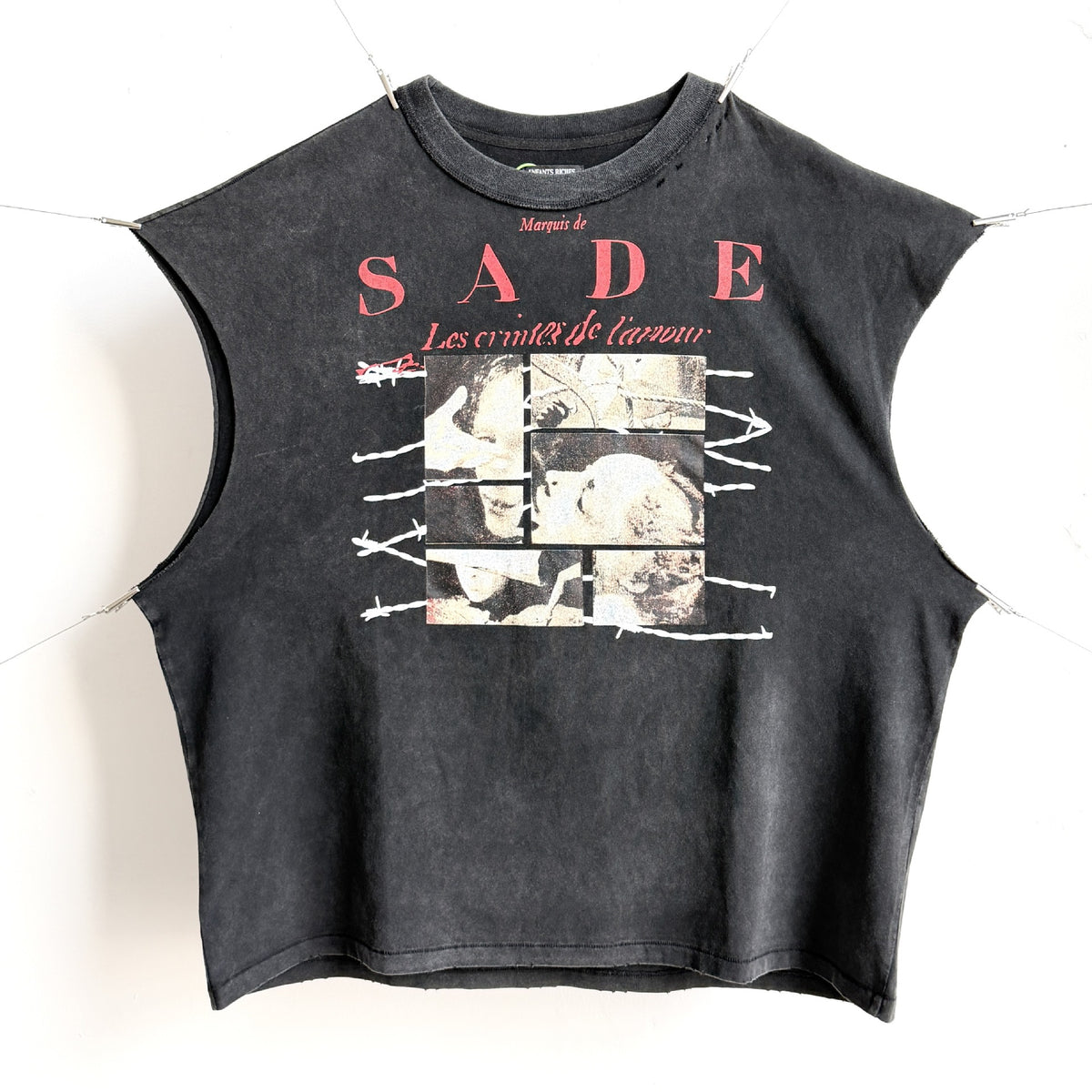 RRR & SAINT Washed Graphic Sleeveless Tee