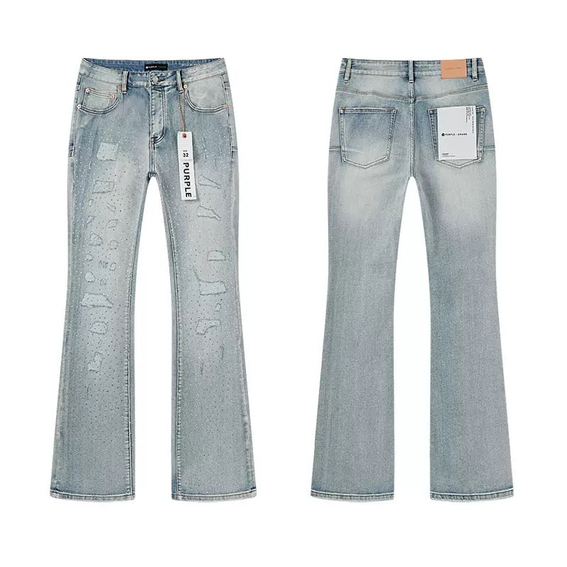 PURPLE Flared Denim Jeans Collection