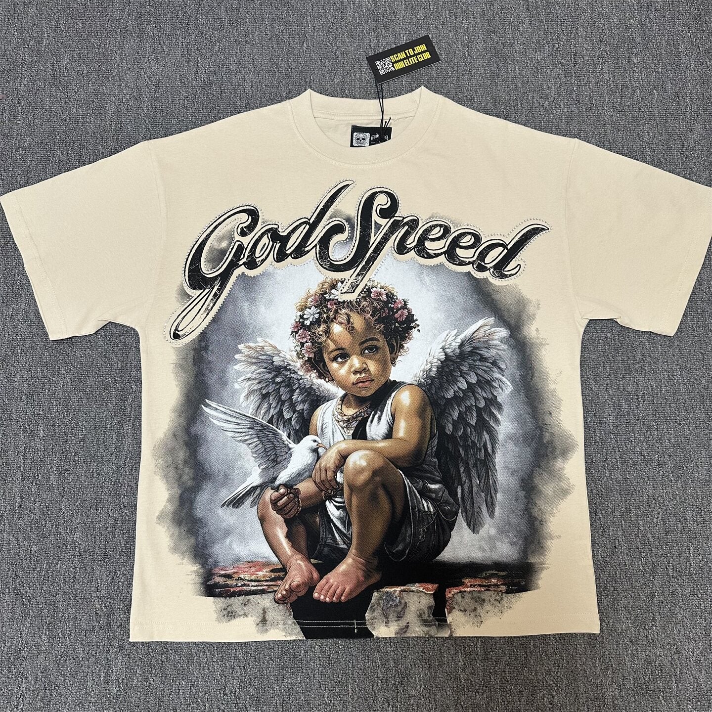 GODSPEED 2026 Rhinestone Graphic T-Shirt Collection