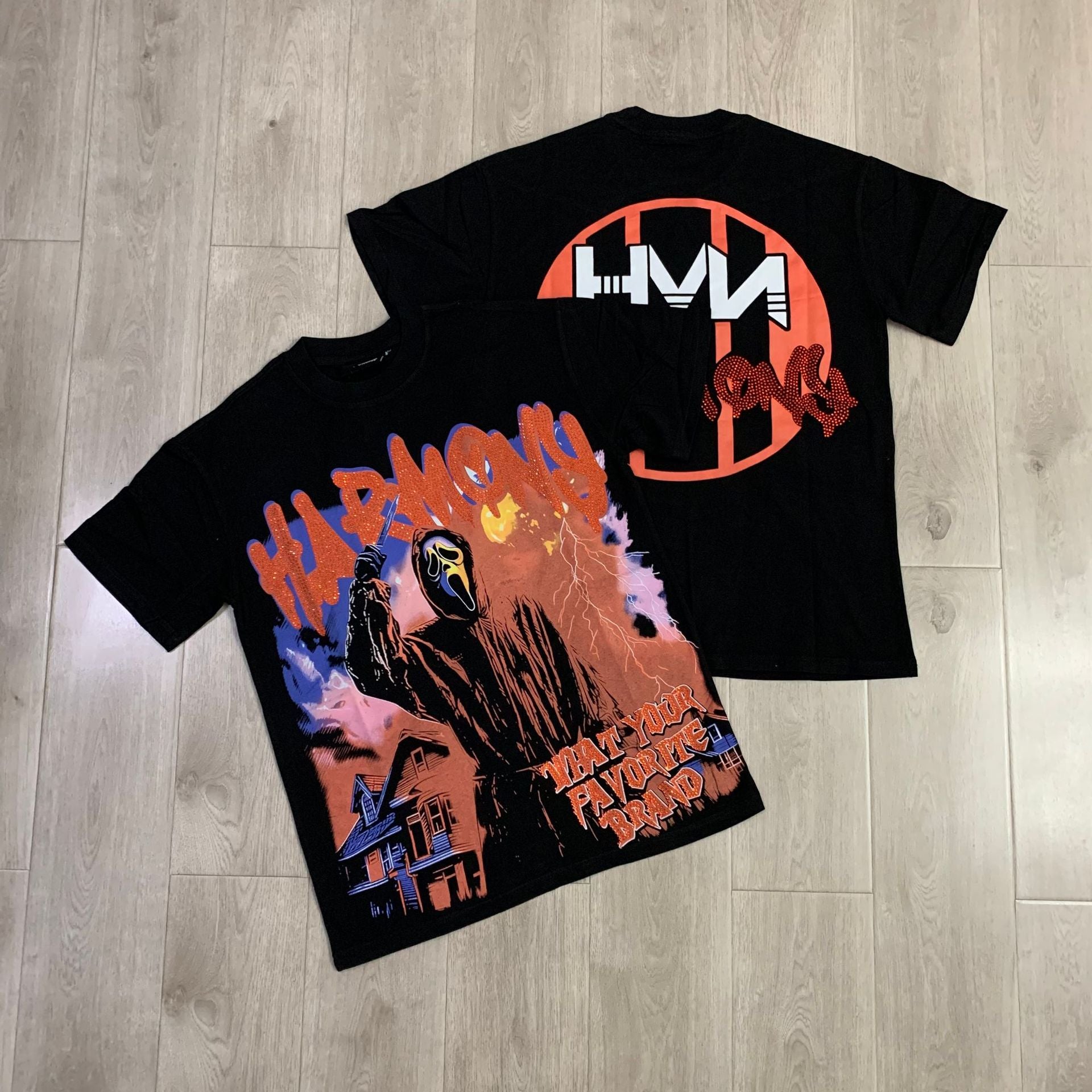 Harmony Rhinestone Graphic T-Shirt Collection