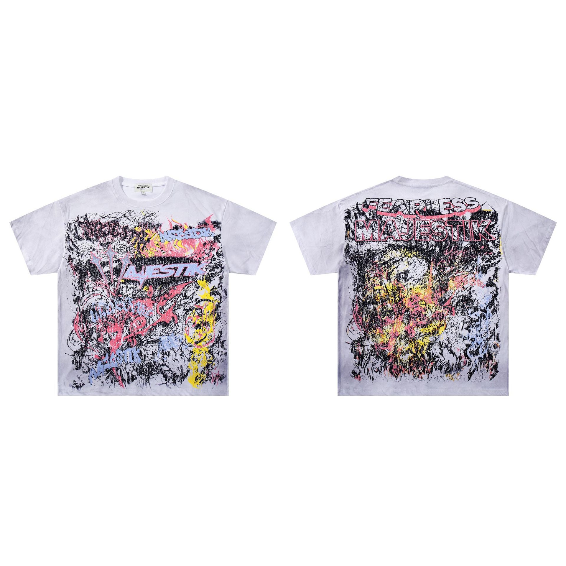 MAJESTIK Washed Rhinestone T-Shirt Collection
