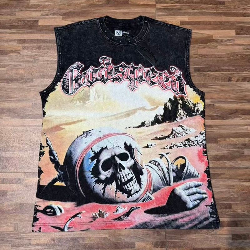 GODSPEED 2026 Rhinestone Graphic T-Shirt Collection