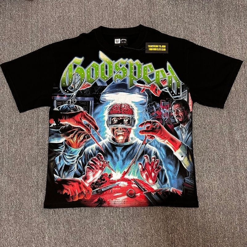 GODSPEED 2026 Rhinestone Graphic T-Shirt Collection