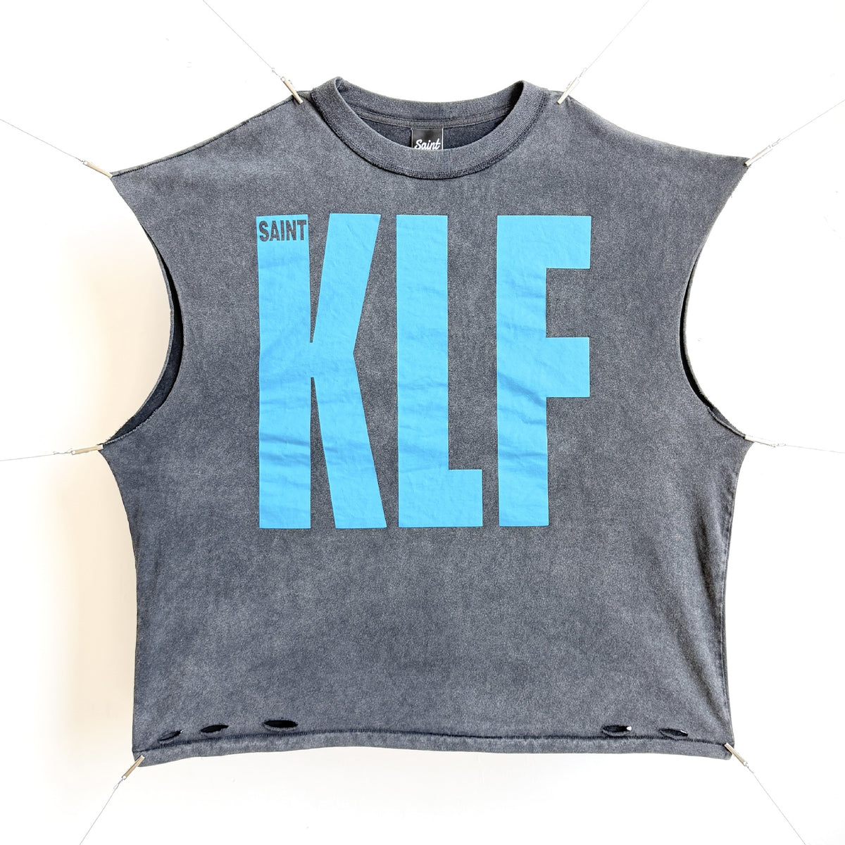 RRR & SAINT Washed Graphic Sleeveless Tee