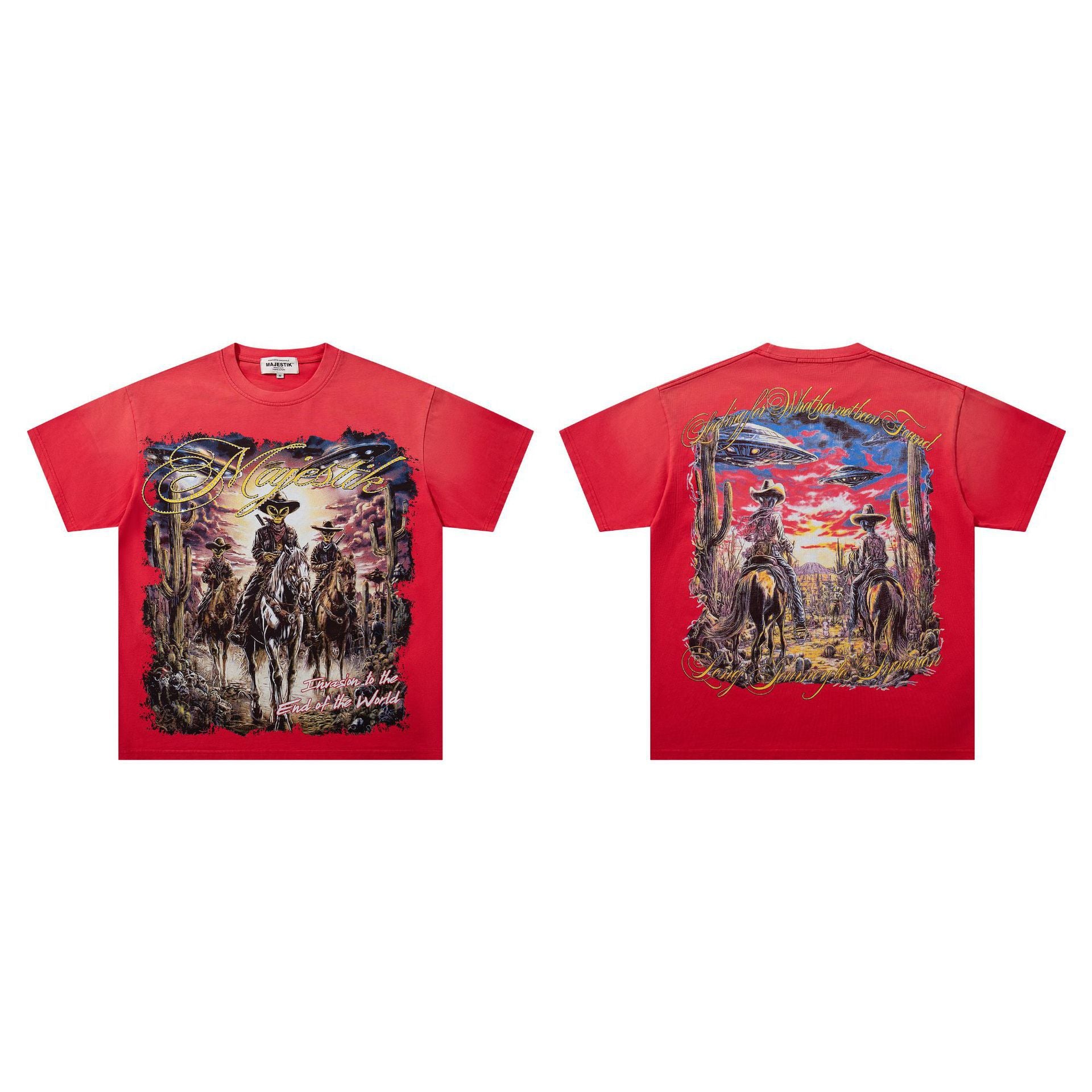 MAJESTIK Washed Rhinestone T-Shirt Collection