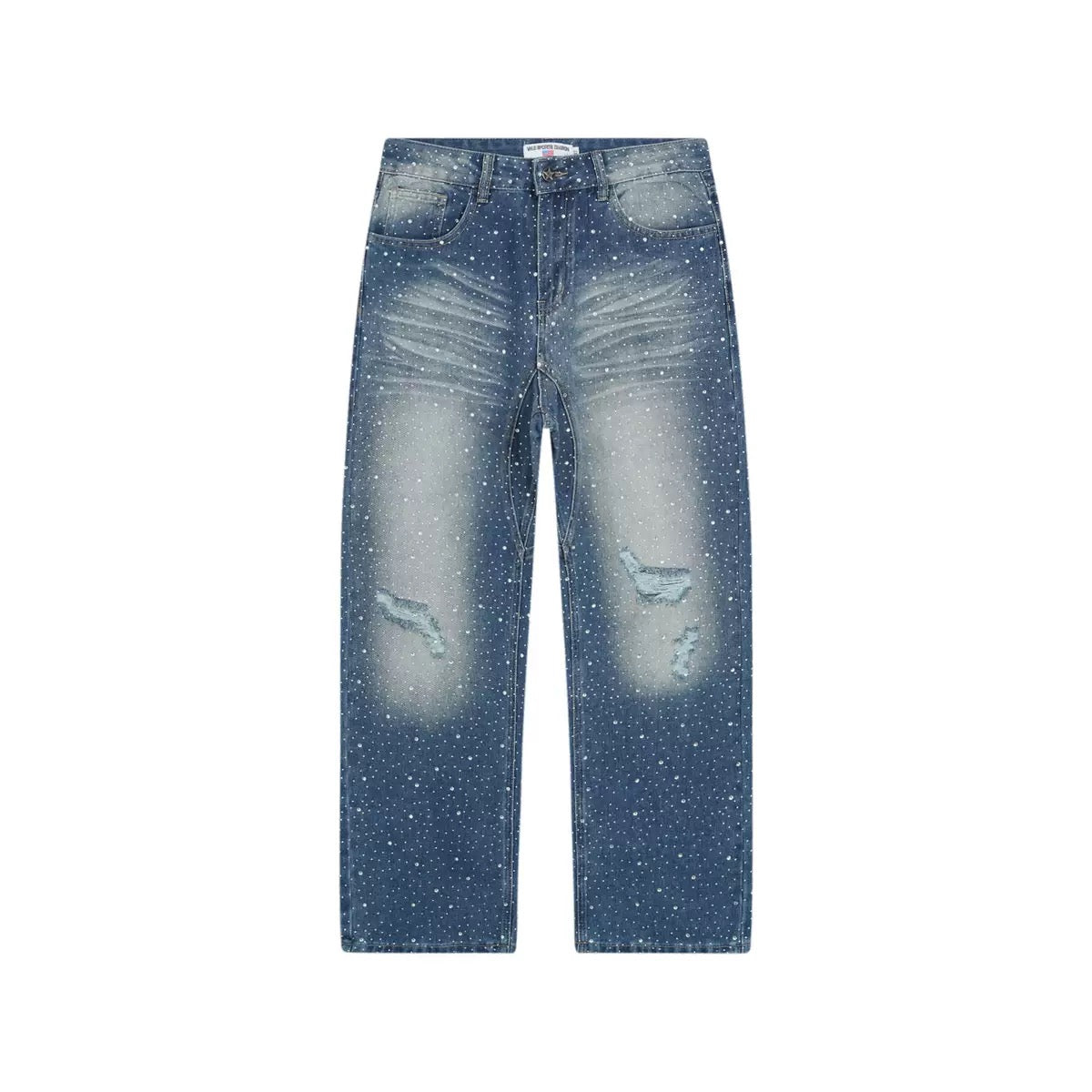 Vale Lives Forever Denim Pants & Shorts