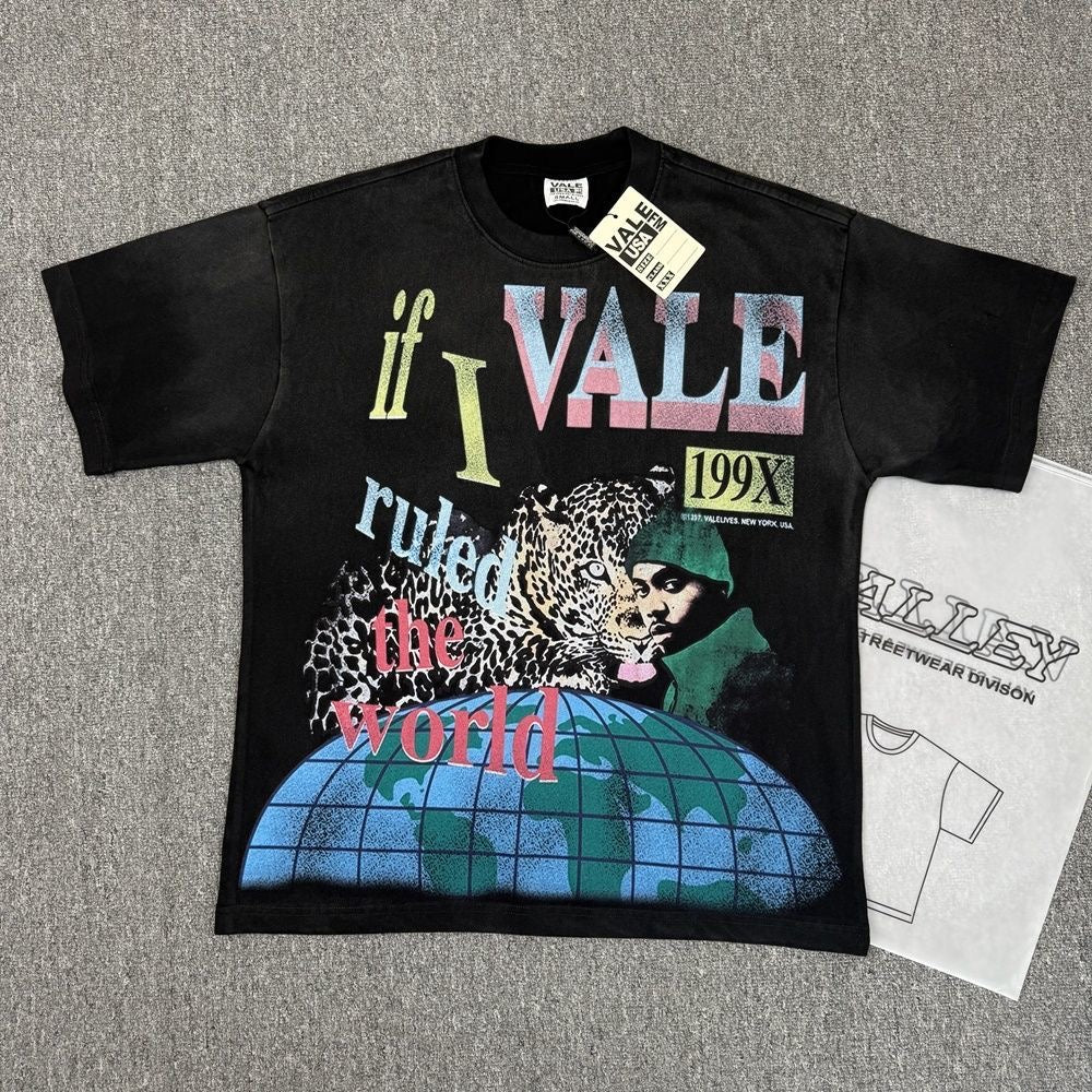 Vale Lives Forever Distressed Rhinestone T-Shirt Collection