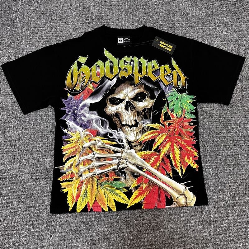 GODSPEED 2026 Rhinestone Graphic T-Shirt Collection