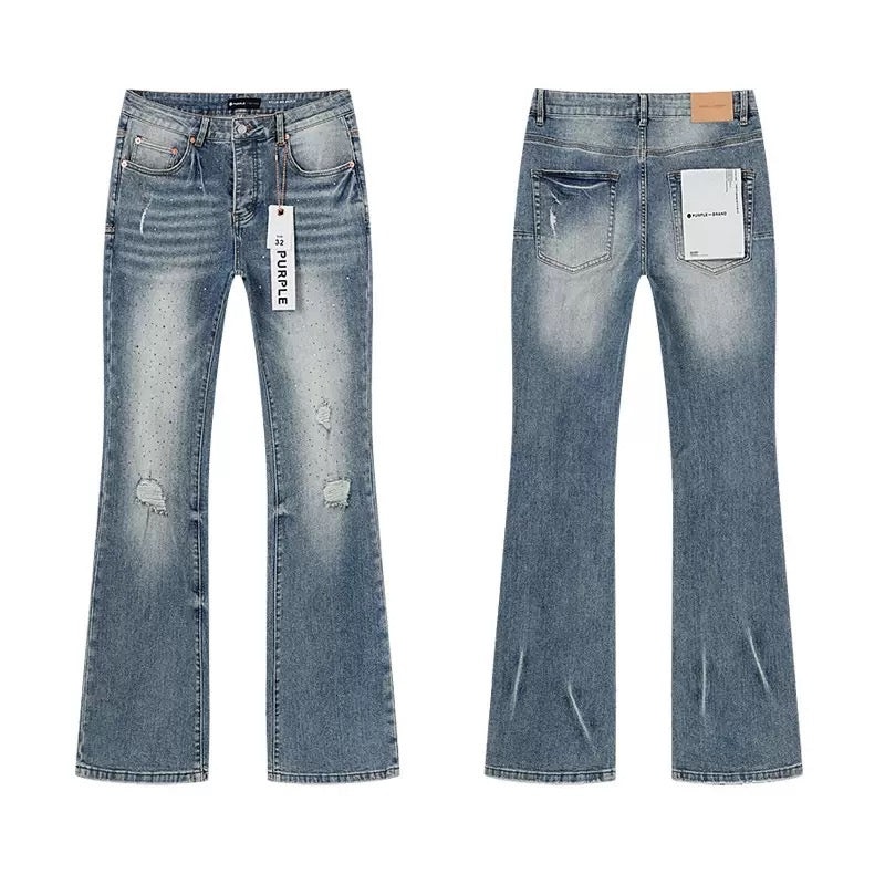 PURPLE Flared Denim Jeans Collection