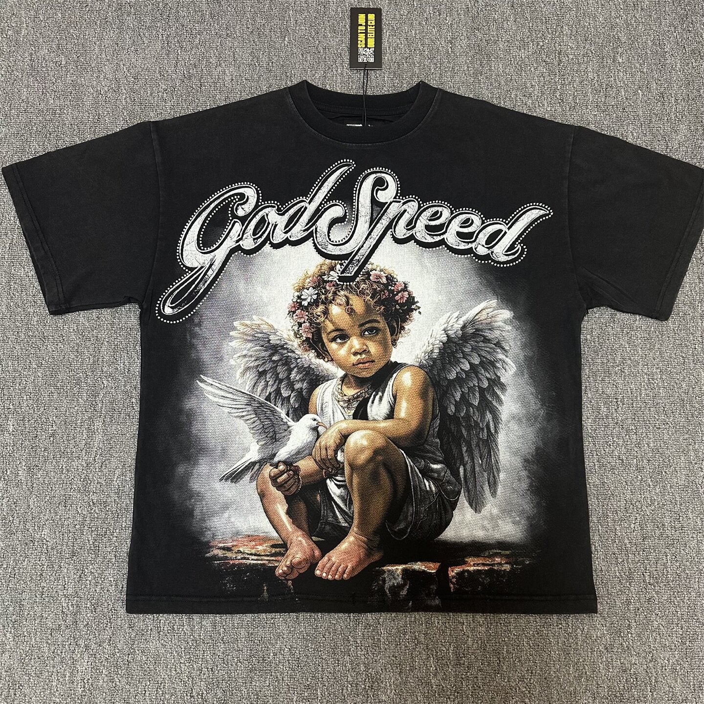 GODSPEED 2026 Rhinestone Graphic T-Shirt Collection