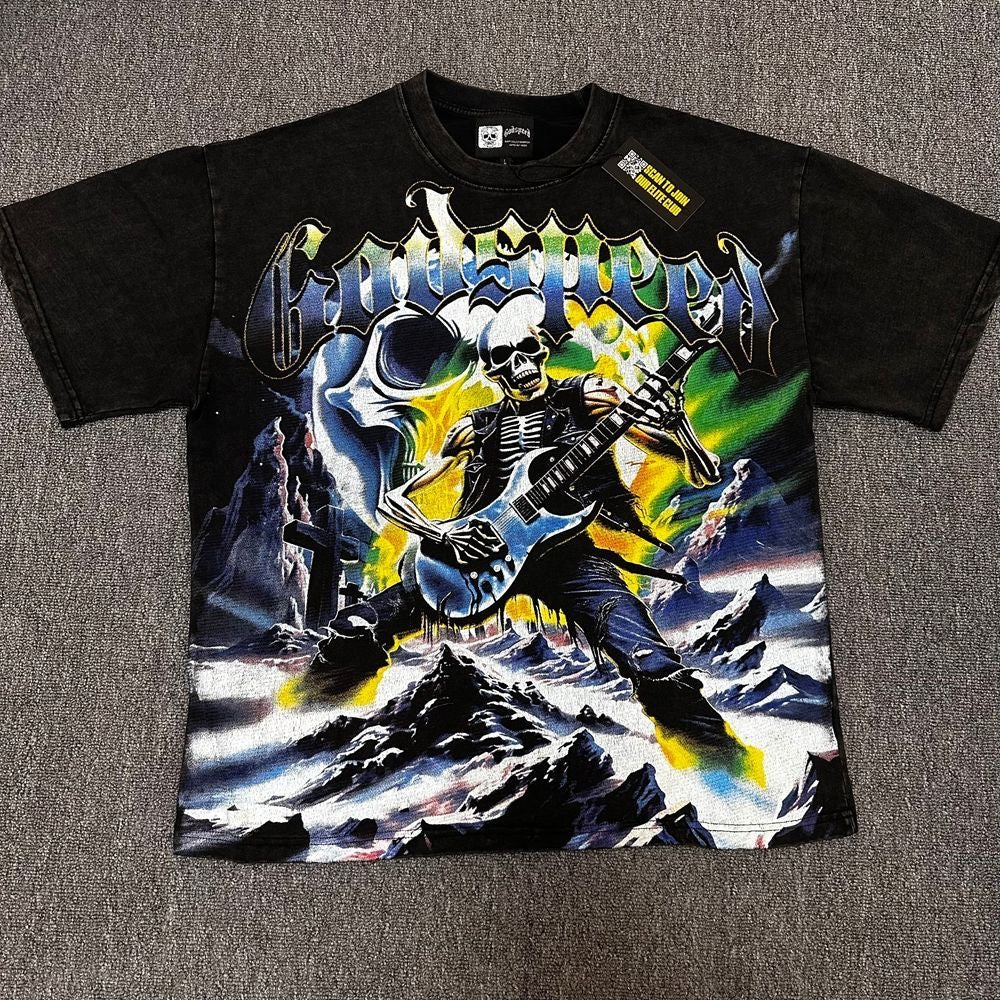 GODSPEED 2026 Rhinestone Graphic T-Shirt Collection