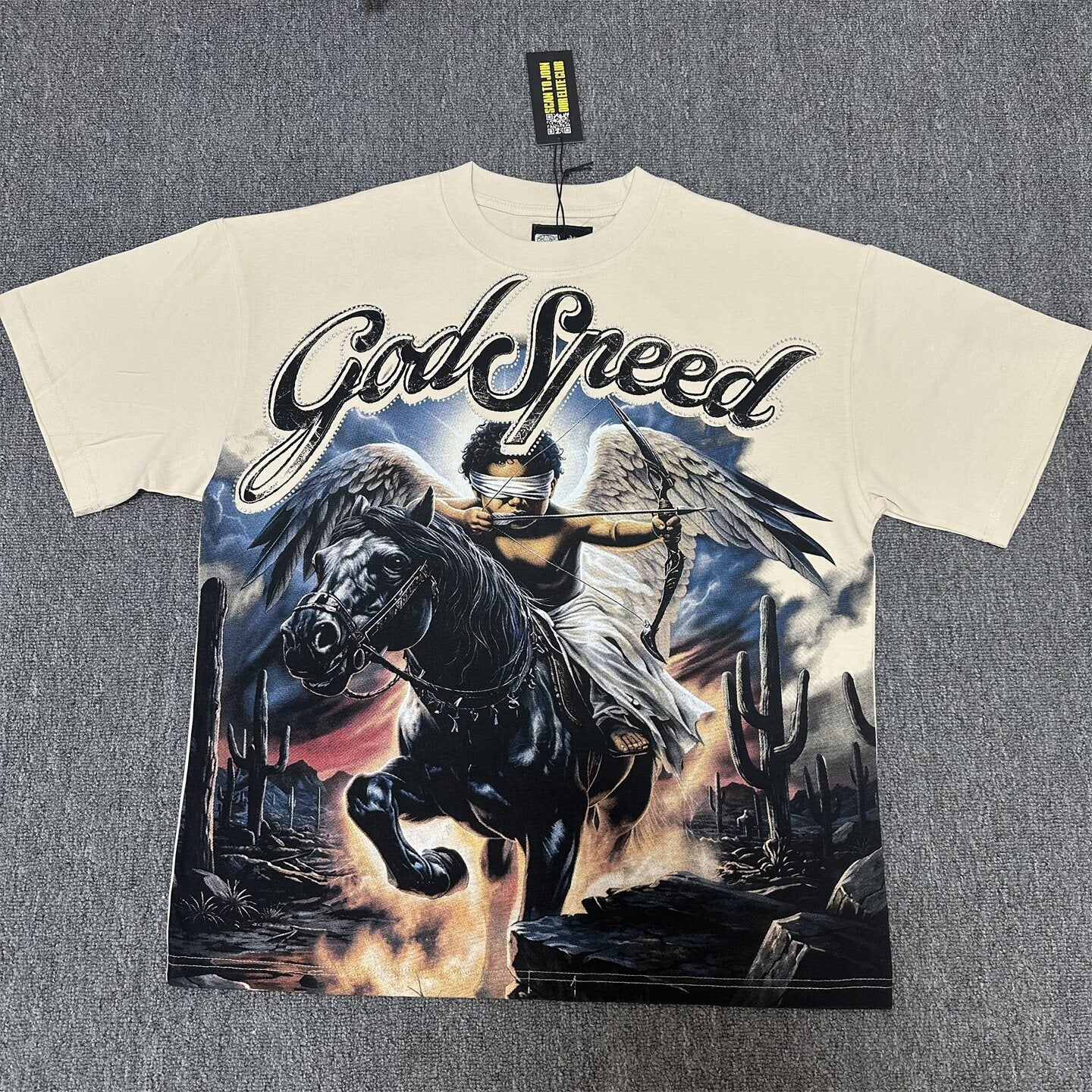GODSPEED 2026 Rhinestone Graphic T-Shirt Collection