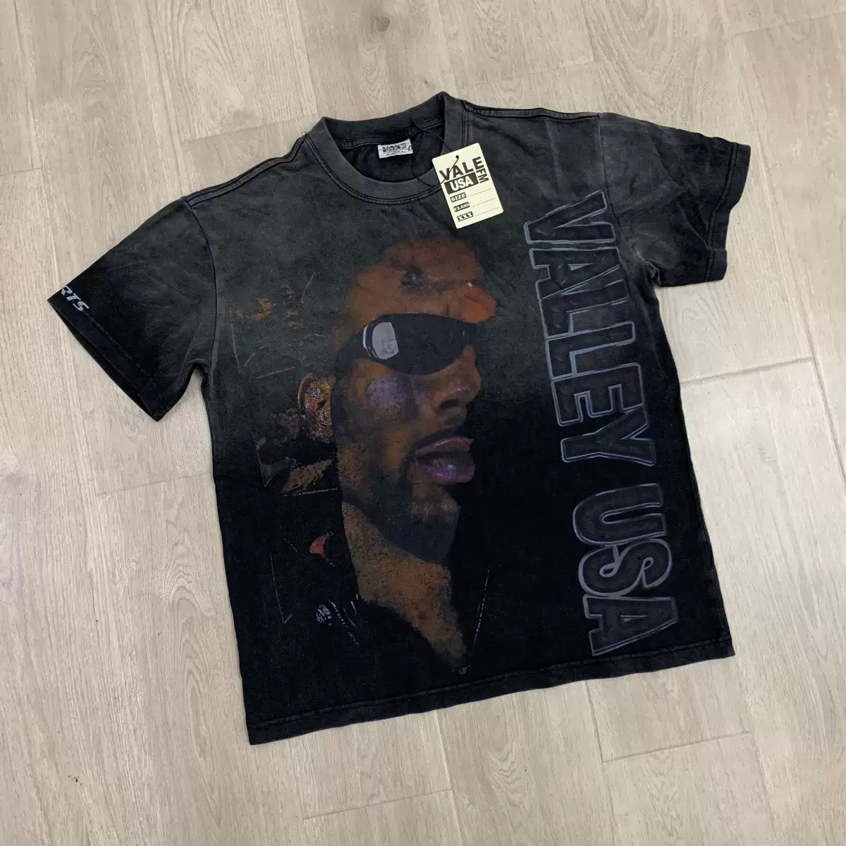 Vale Lives Forever Distressed Rhinestone T-Shirt Collection