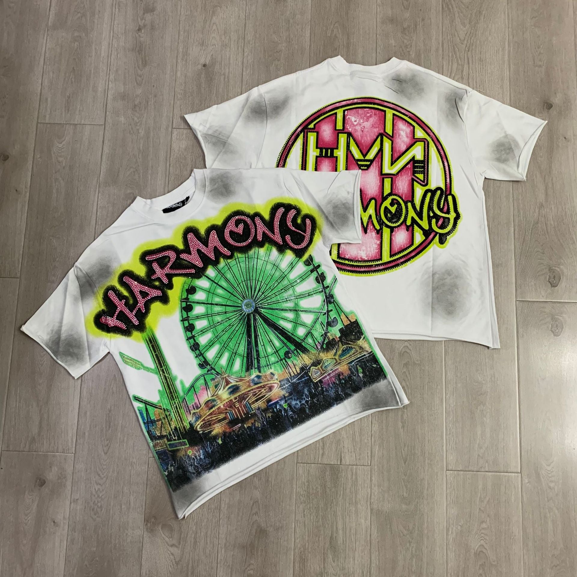 Harmony Rhinestone Graphic T-Shirt Collection