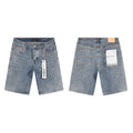 PURPLE BRAND Rhinestone Denim Shorts