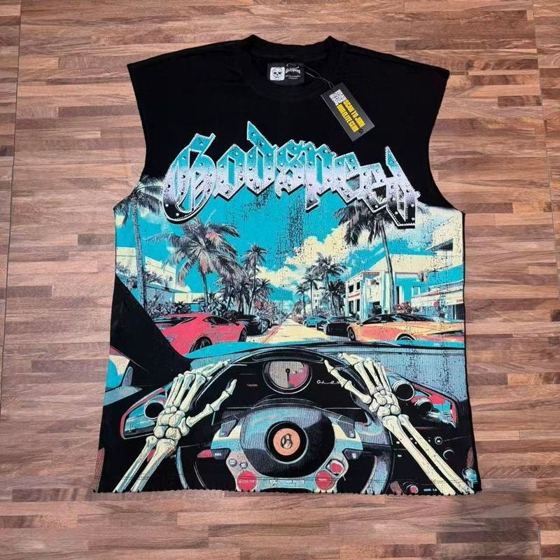 GODSPEED 2026 Rhinestone Graphic T-Shirt Collection