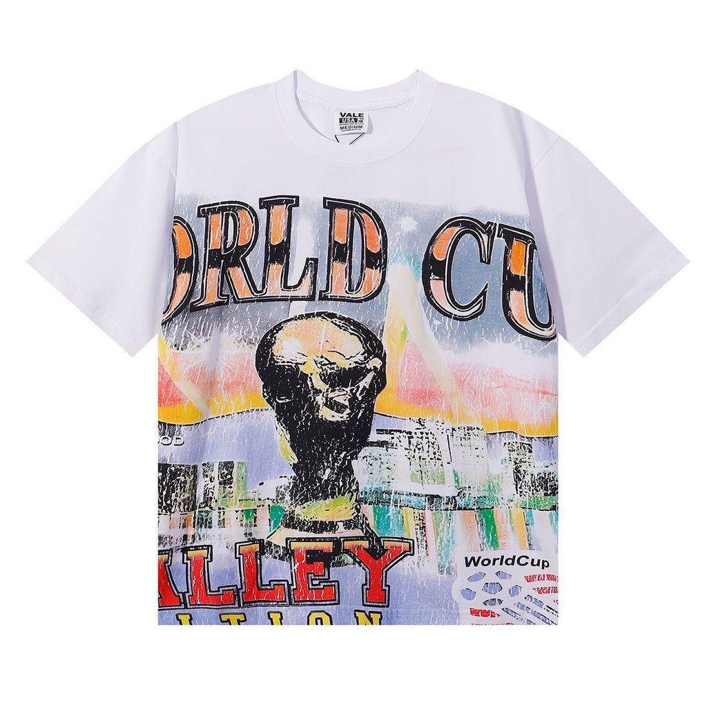 Vale Lives Forever Distressed Rhinestone T-Shirt Collection