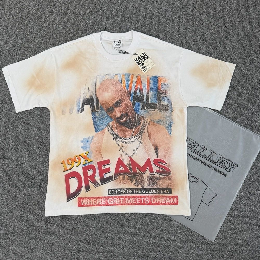 Vale Lives Forever Distressed Rhinestone T-Shirt Collection