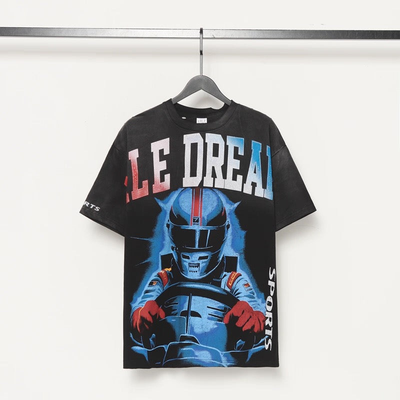 Vale Lives Forever Distressed Rhinestone T-Shirt Collection