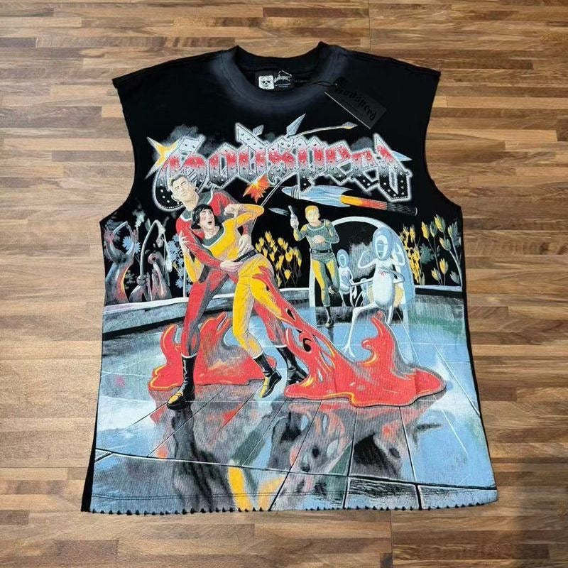 GODSPEED 2026 Rhinestone Graphic T-Shirt Collection