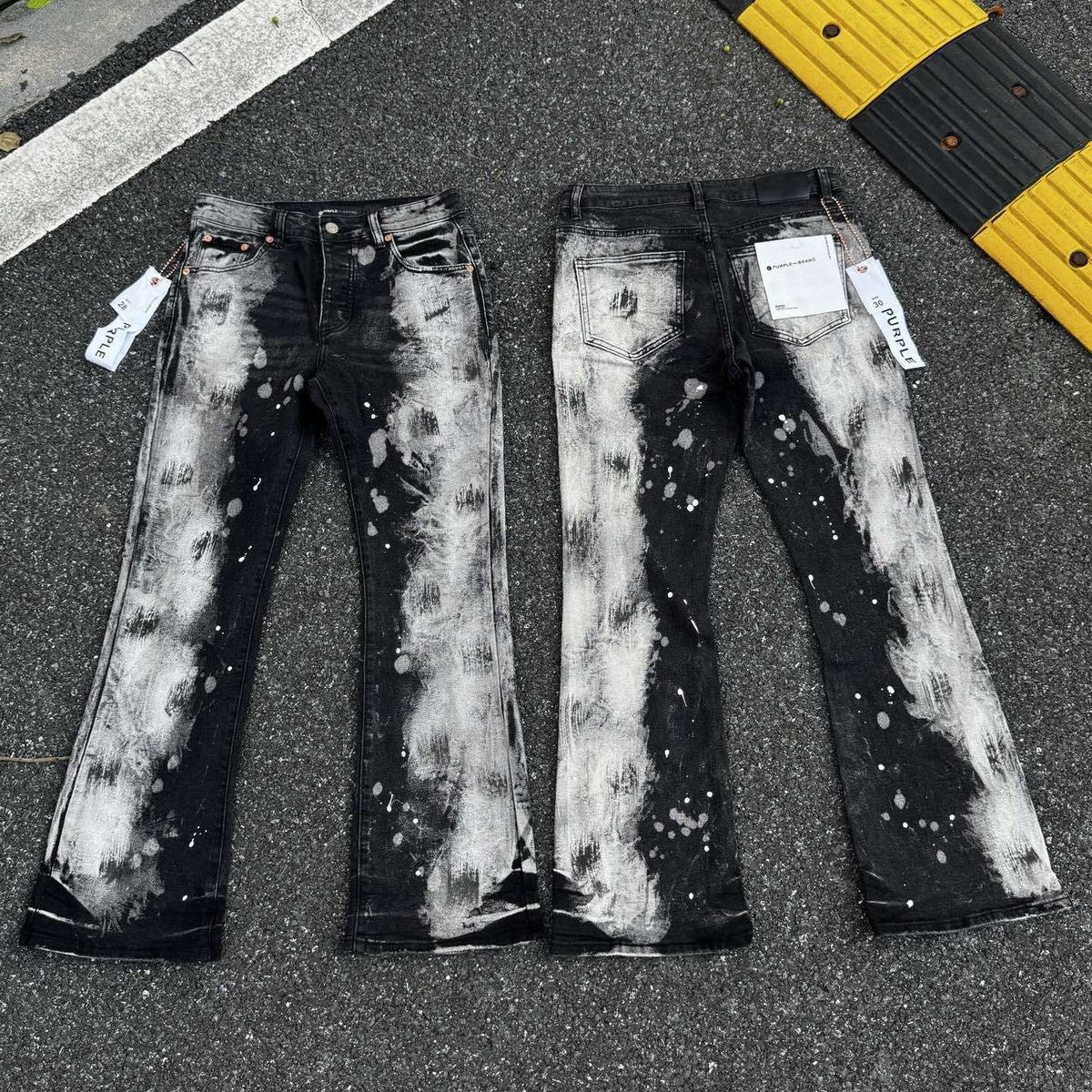 PURPLE Flared Denim Jeans Collection