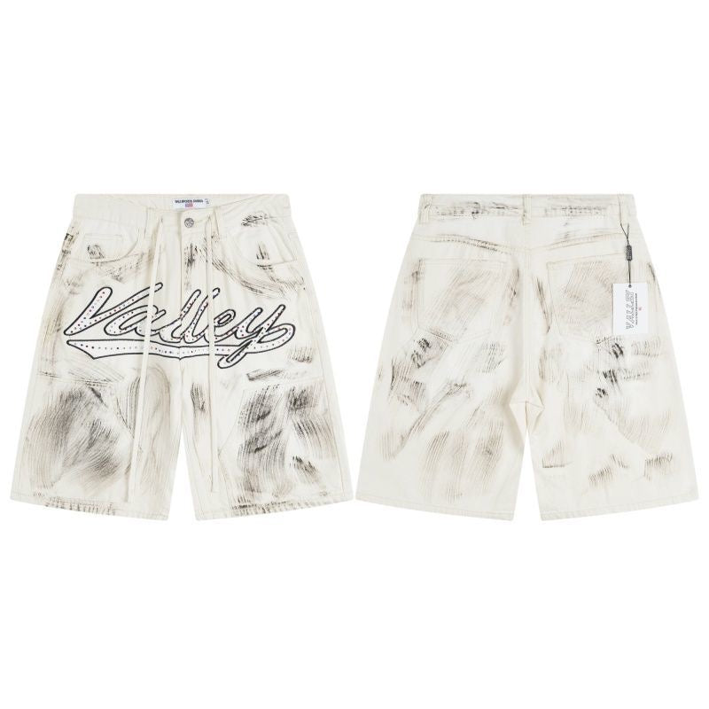 Vale Lives Forever Denim Pants & Shorts
