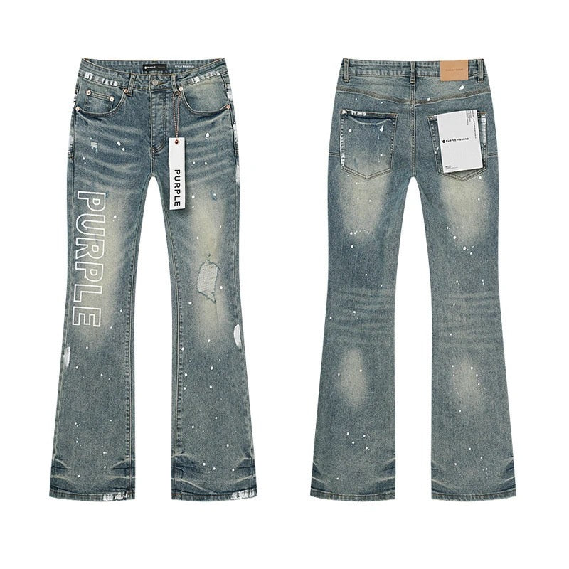 PURPLE Flared Denim Jeans Collection