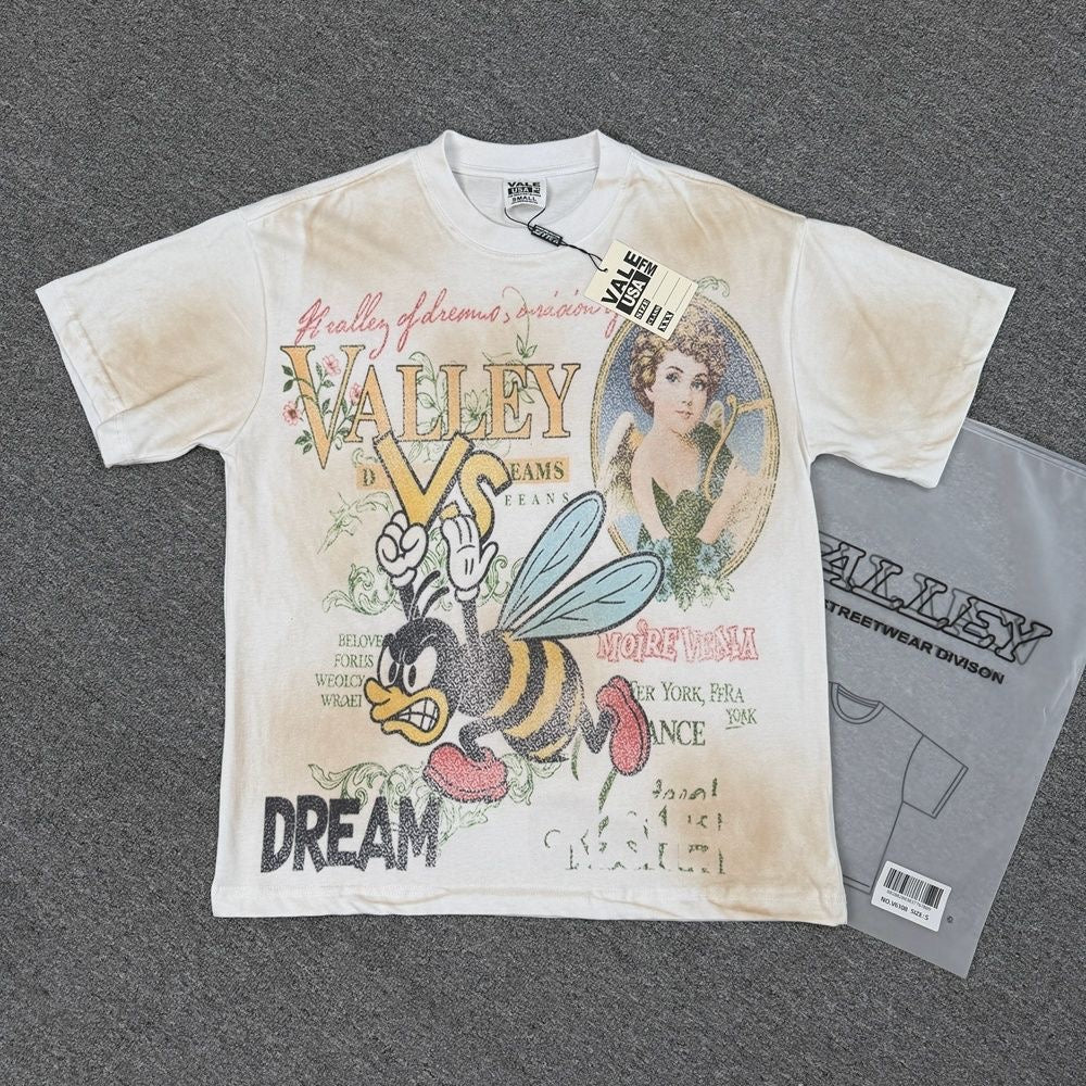 Vale Lives Forever Distressed Rhinestone T-Shirt Collection