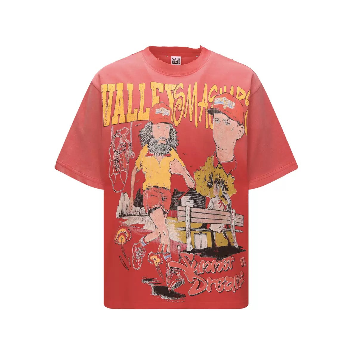 Vale Lives Forever Distressed Rhinestone T-Shirt Collection