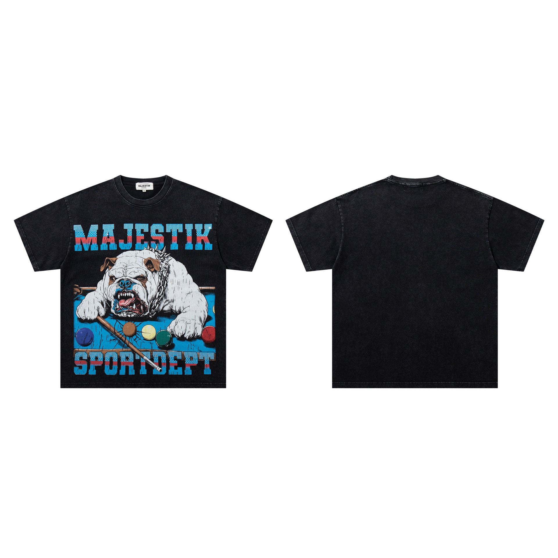MAJESTIK Washed Rhinestone T-Shirt Collection