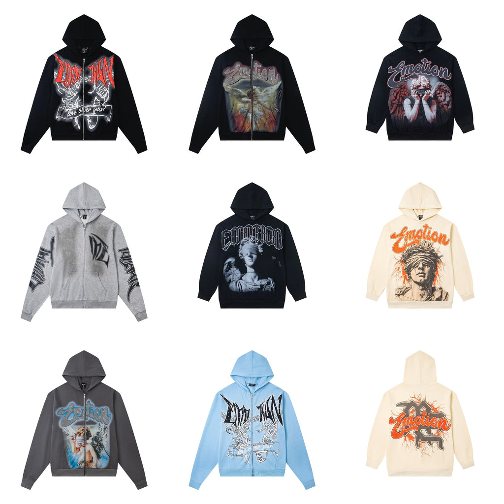 MIXED EMOTION Hoodie & Sweatpants Set