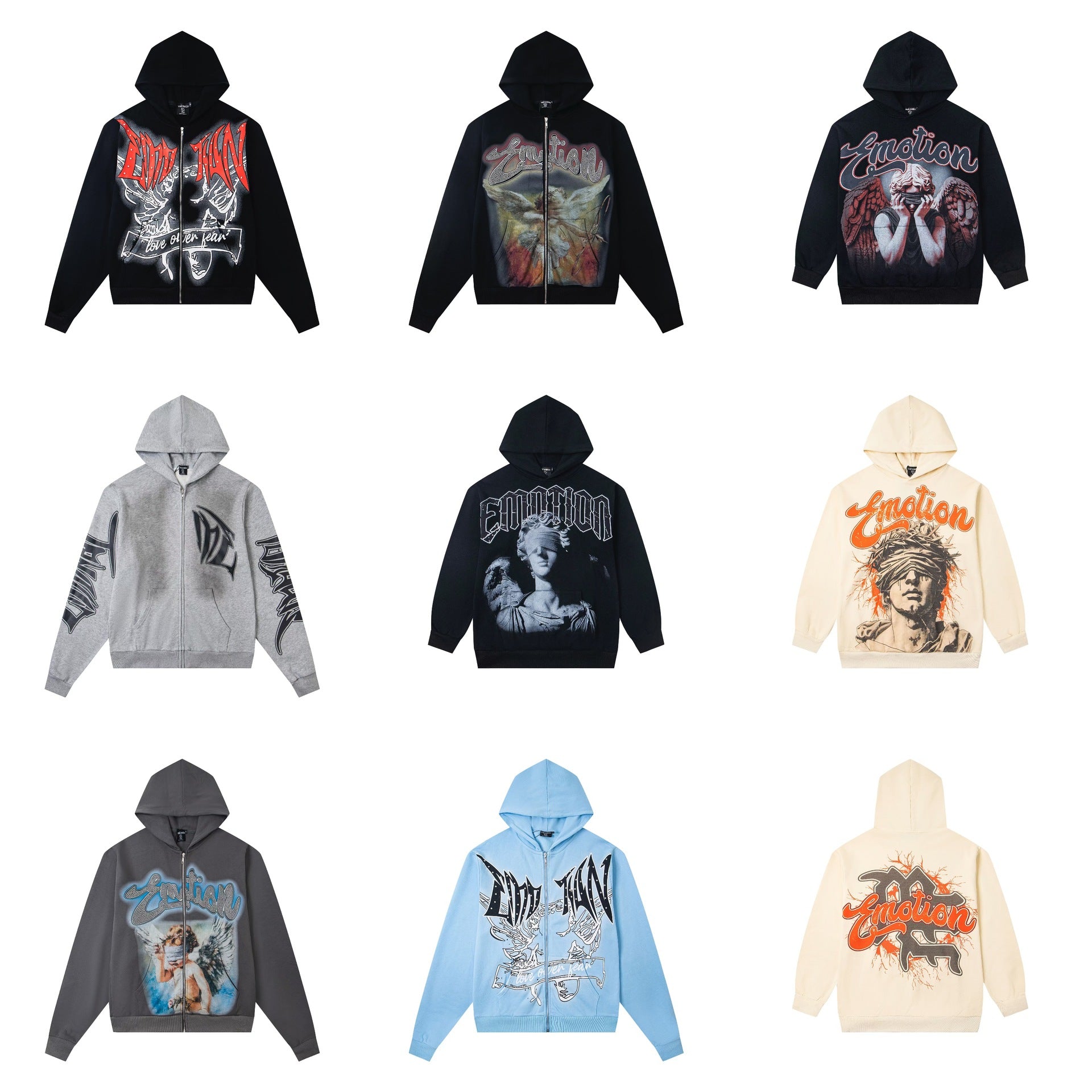 MIXED EMOTION Hoodie & Sweatpants Set