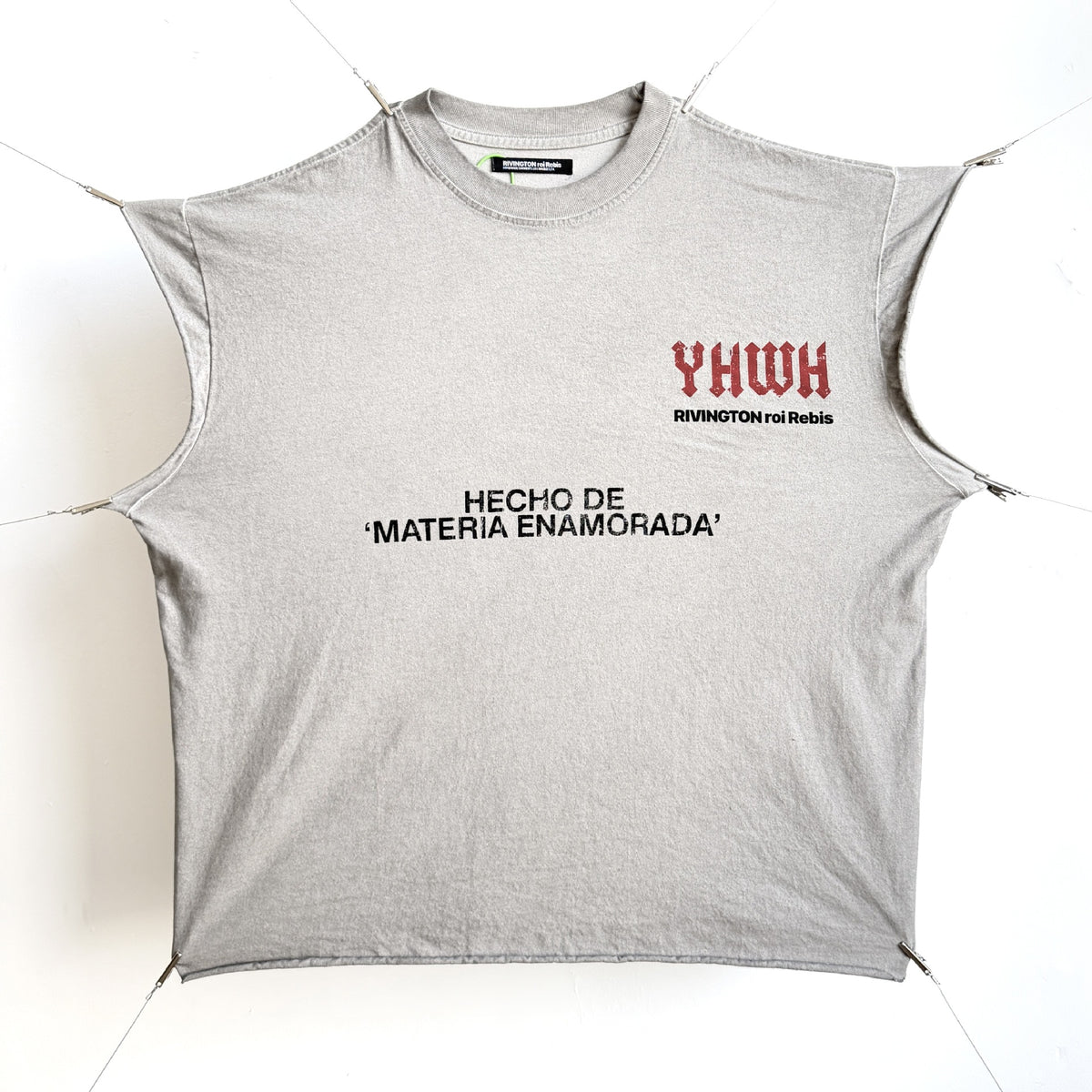RRR & SAINT Washed Graphic Sleeveless Tee