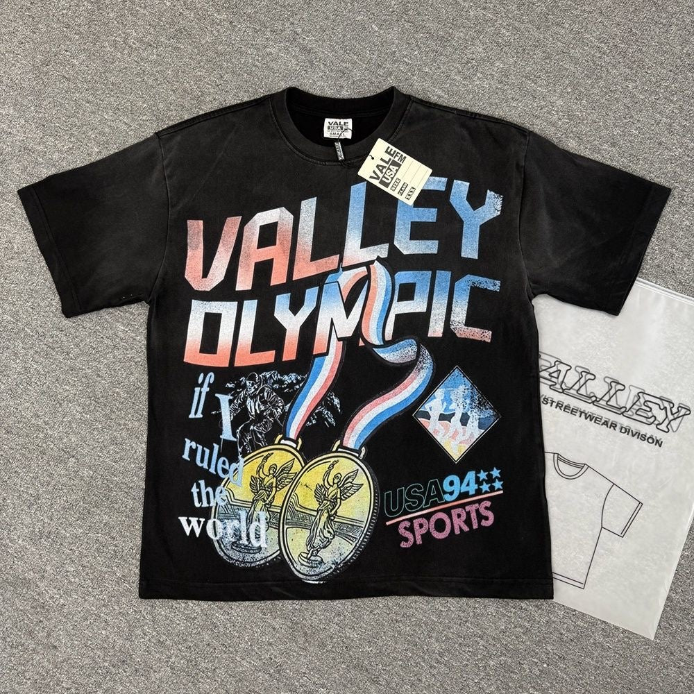 Vale Lives Forever Distressed Rhinestone T-Shirt Collection