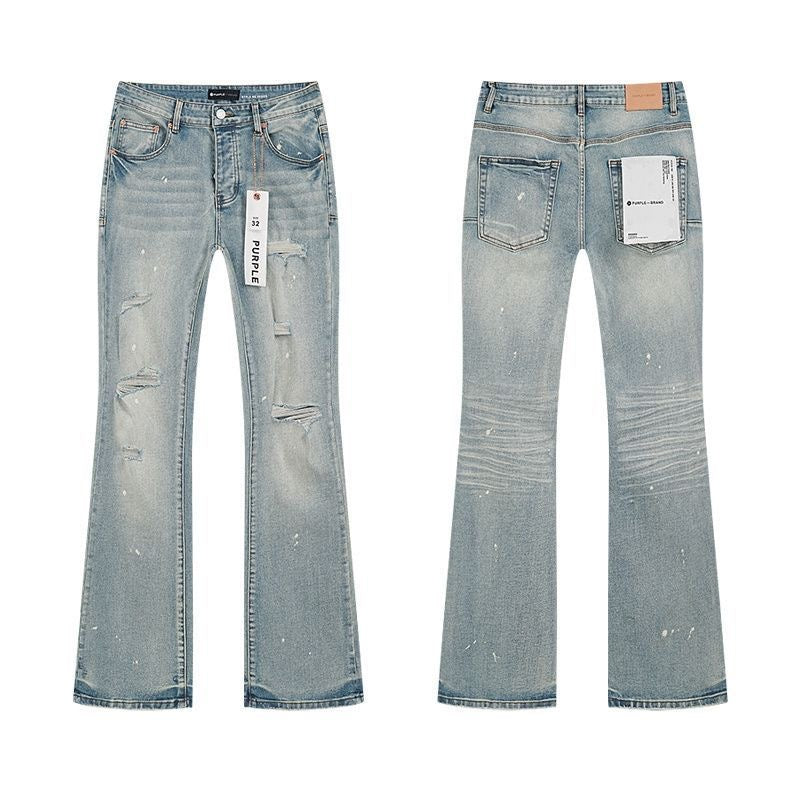 PURPLE Flared Denim Jeans Collection
