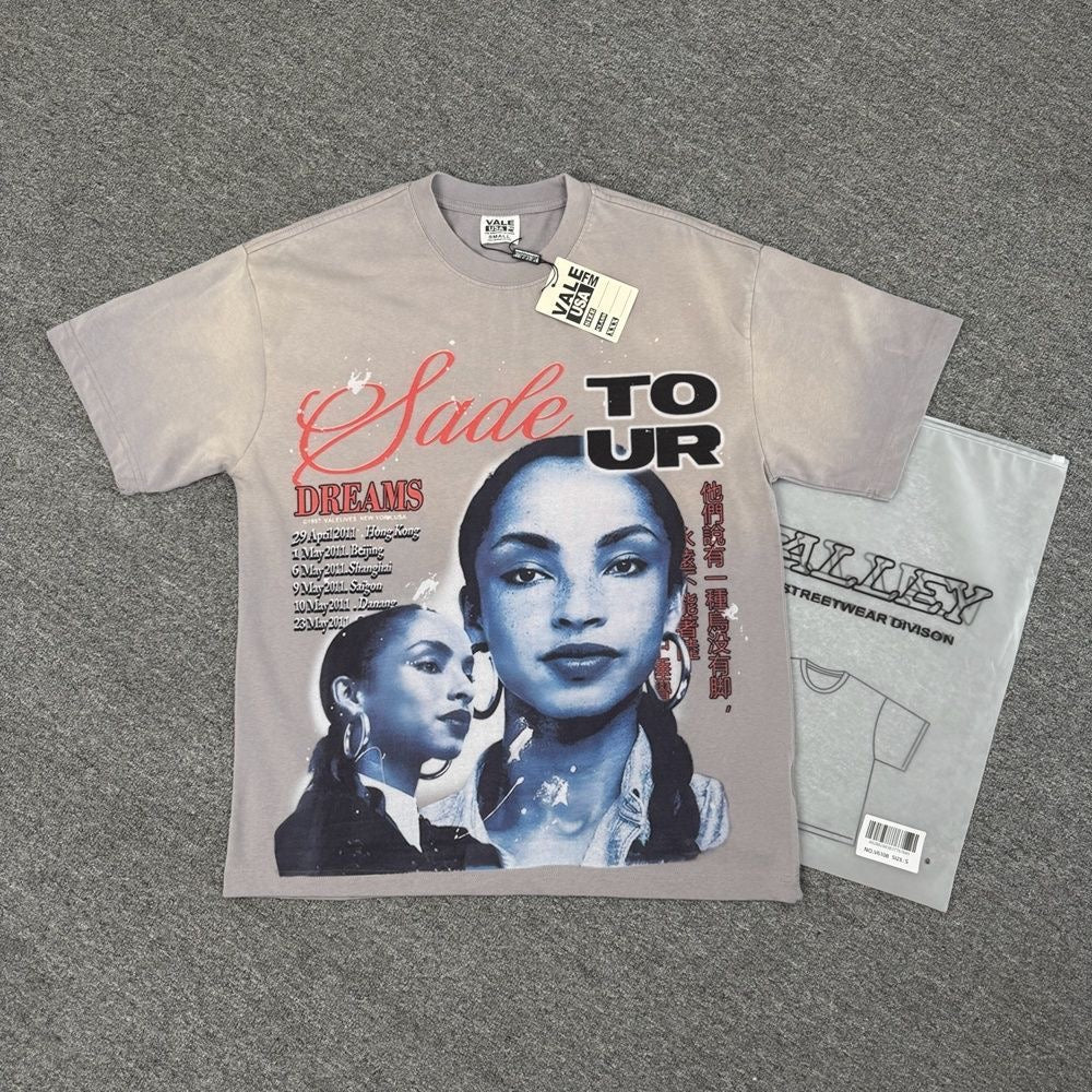 Vale Lives Forever Distressed Rhinestone T-Shirt Collection