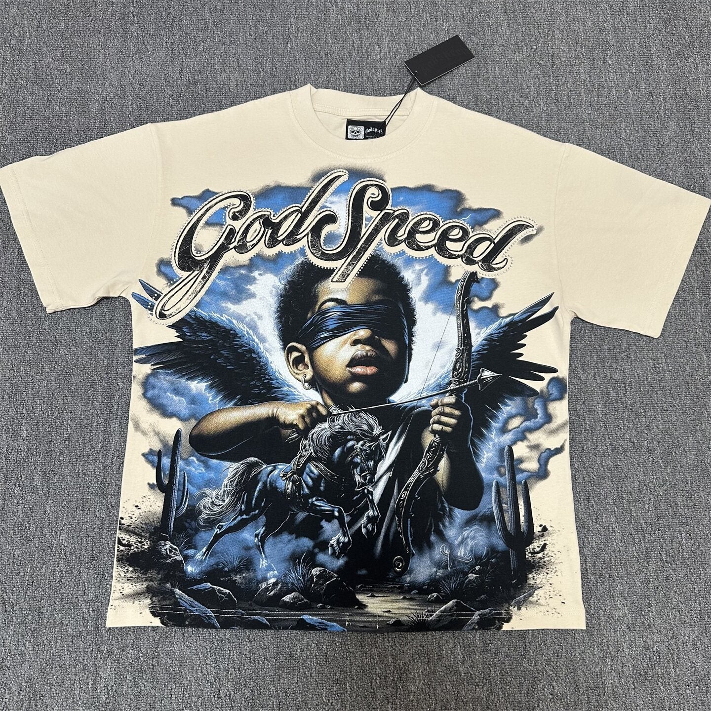 GODSPEED 2026 Rhinestone Graphic T-Shirt Collection