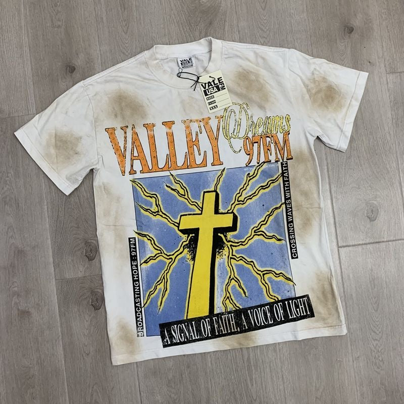 Vale Lives Forever Distressed Rhinestone T-Shirt Collection